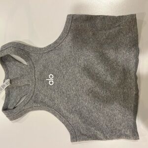 Gray Alo Yoga Tank